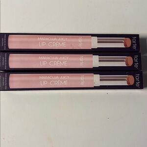 THREE tarte cosmetics maracuja juicy lip crèmes in shade grace